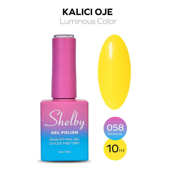 Shelby Kalıcı Oje No:058 10 ml
