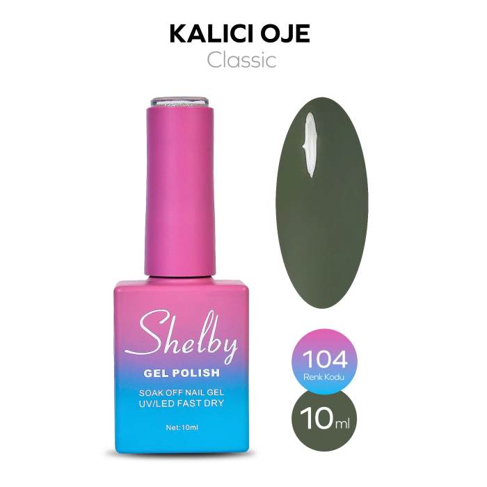 Shelby Kalıcı Oje No:104 10 ml