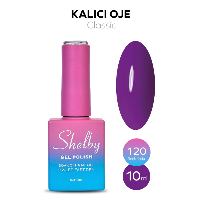 Shelby Kalıcı Oje No:120 10 ml