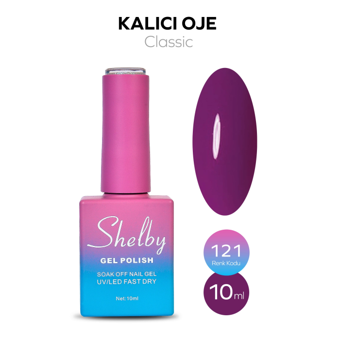 Shelby Kalıcı Oje No:121 10 ml