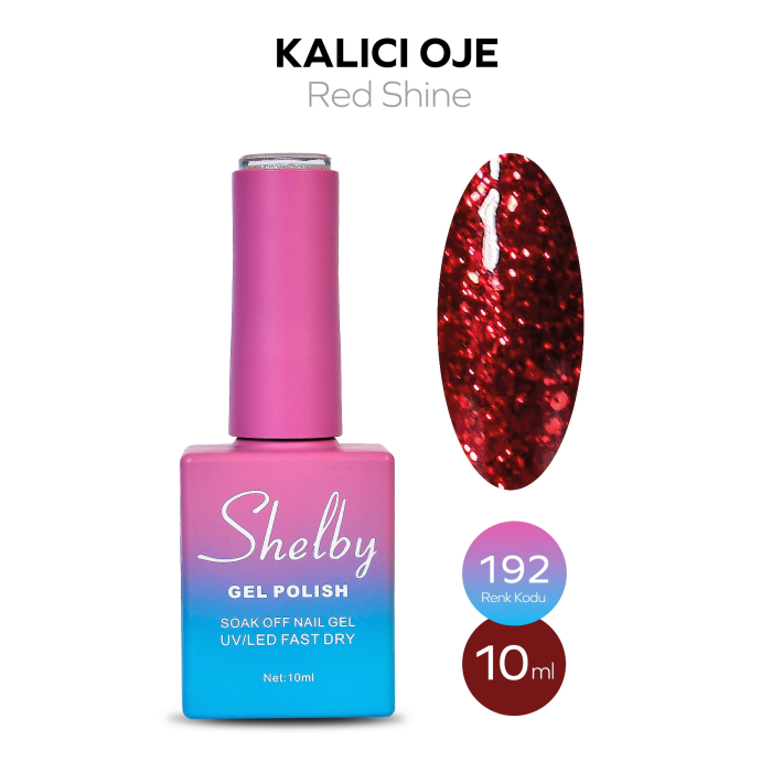 Shelby Kalıcı Oje No:192 10 ml