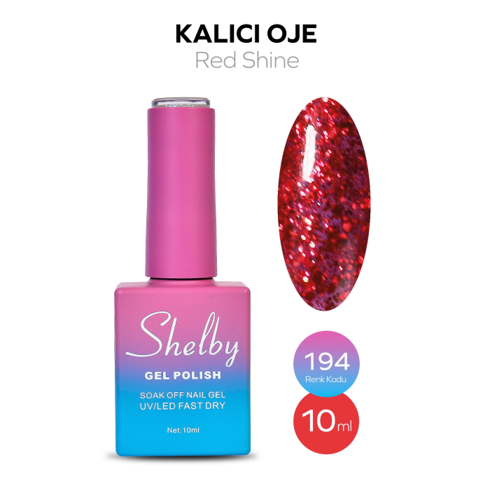Shelby Kalıcı Oje No:194 10 ml