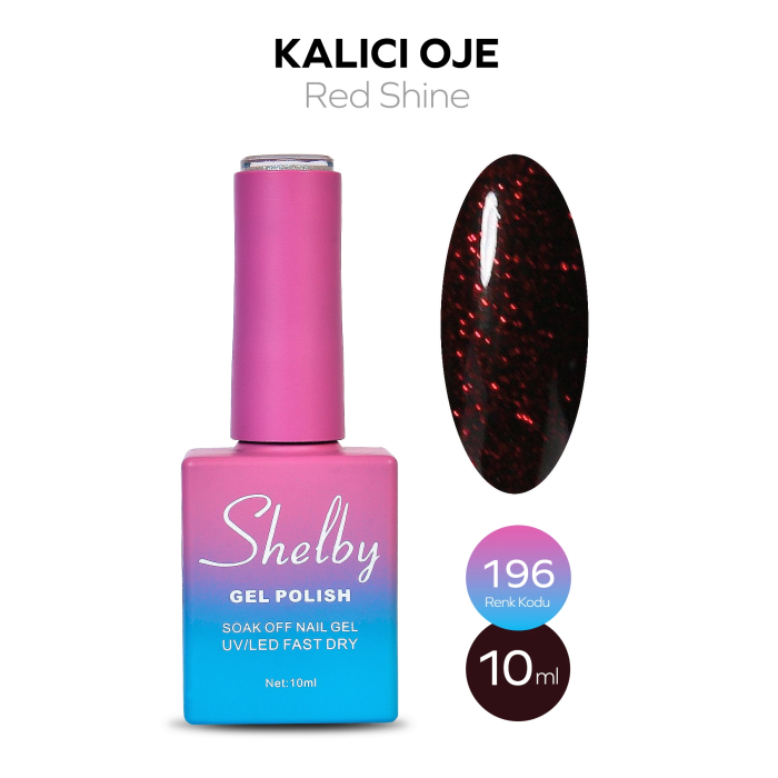 Shelby Kalıcı Oje No:196 10 ml