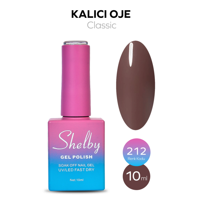 Shelby Kalıcı Oje No:212 10 ml