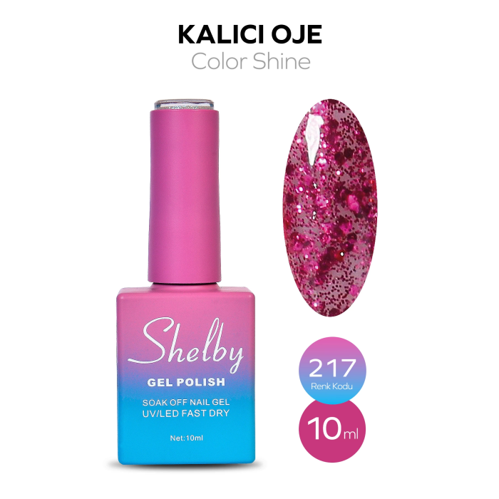 Shelby Kalıcı Oje No:217 10 ml