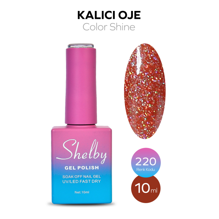 Shelby Kalıcı Oje No:220 10 ml