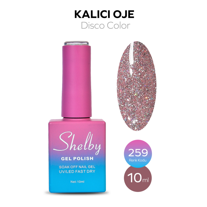 Shelby Kalıcı Oje No:259 10 ml