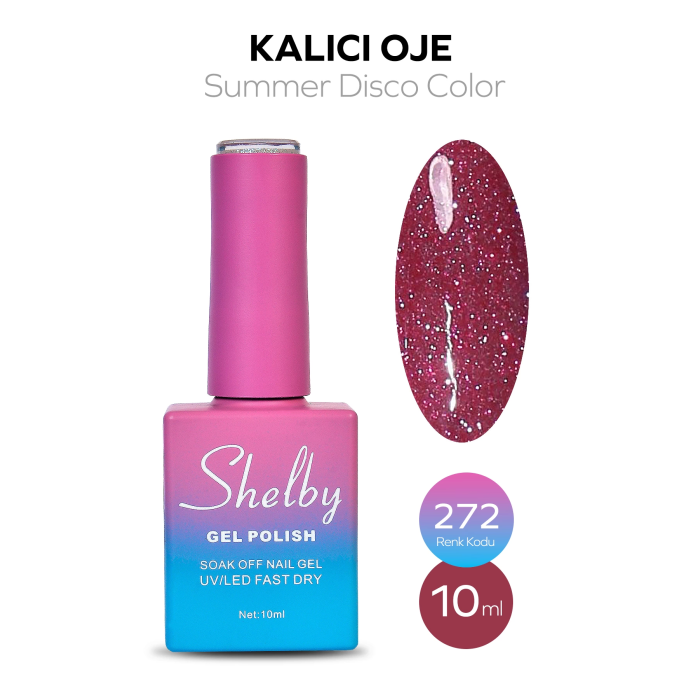 Shelby Kalıcı Oje No:272 10 ml