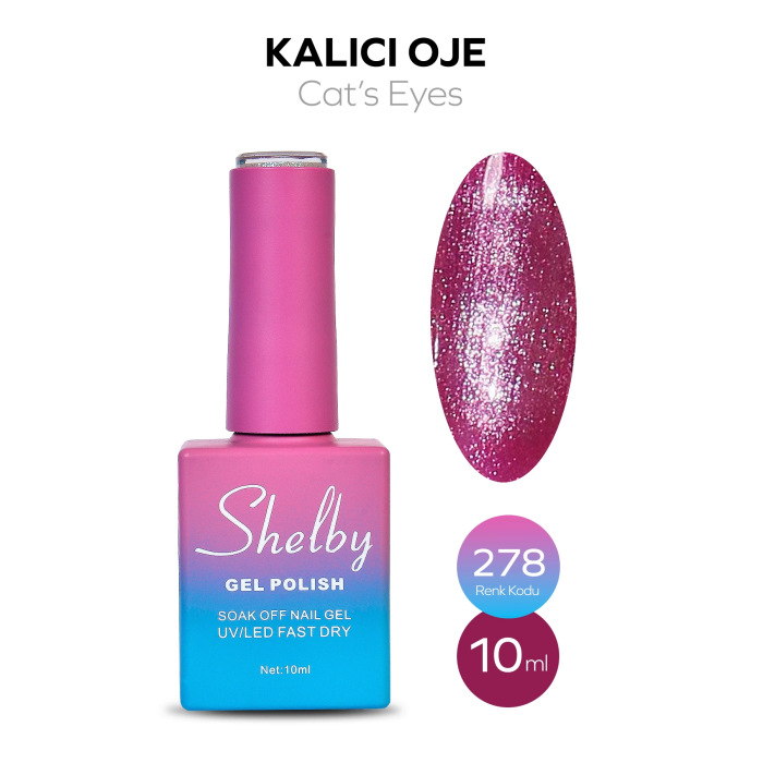 Shelby Kalıcı Oje No:278 10 ml