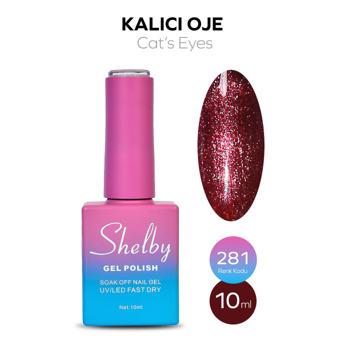 Shelby Kalıcı Oje No:281 10 ml