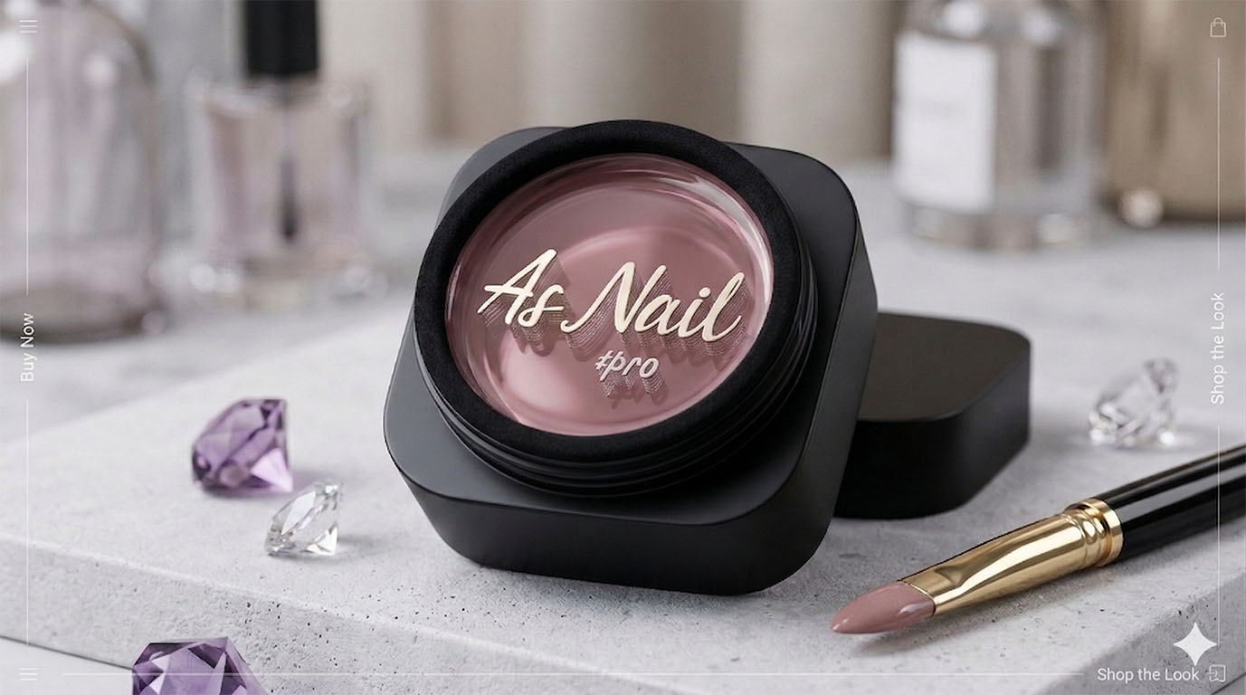 As Nail Pro Orta Akışkan Rus Tırnak Jeli 50 ml No 07