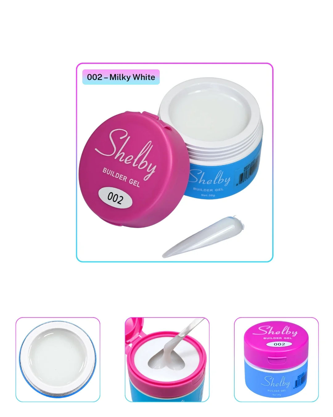 Shelby Builder Jel 30 gr Yeni Aç-Kapa Ambalaj - Görsel 11