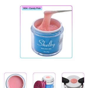 Shelby Pompalı Jel 50 gr No 004 Shelby Builder Gel