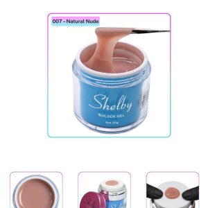 Shelby Pompalı Jel 50 gr No 007 Shelby Builder Gel